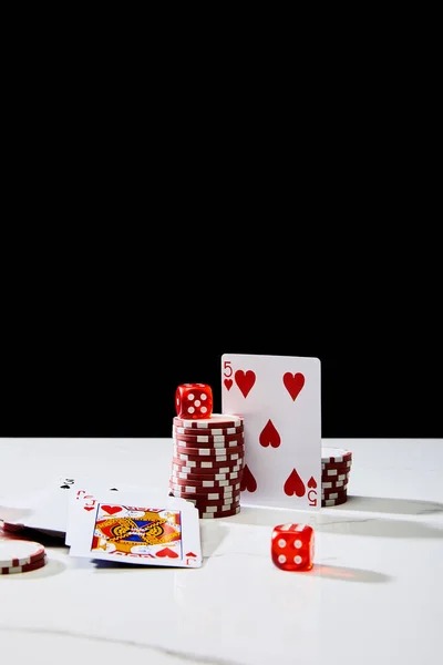 Live blackjack dealer in professional studio with multiple camera angles
